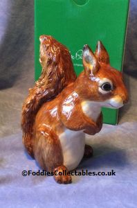 John Beswick Red Squirrel Moneybox quality figurine